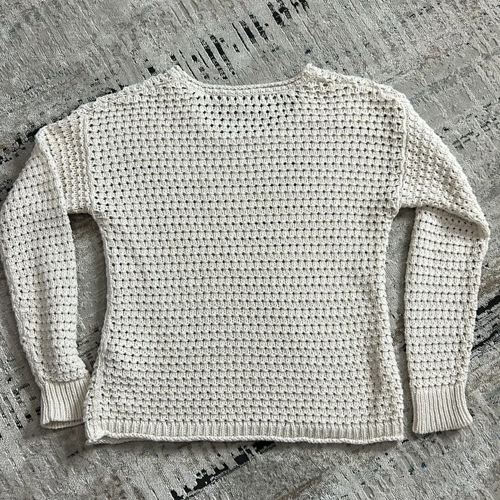 Madewell open knit sweater